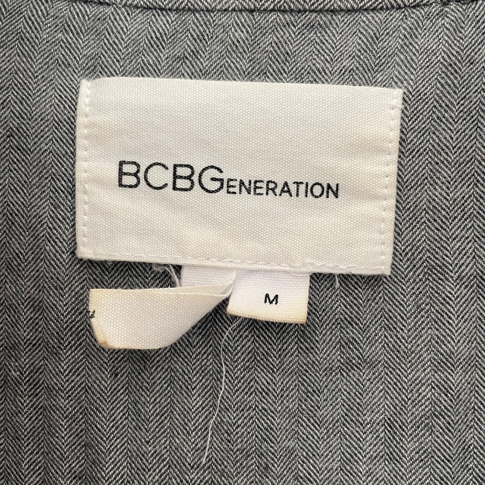 Bcbg Generation Gray Jacket M - image 5